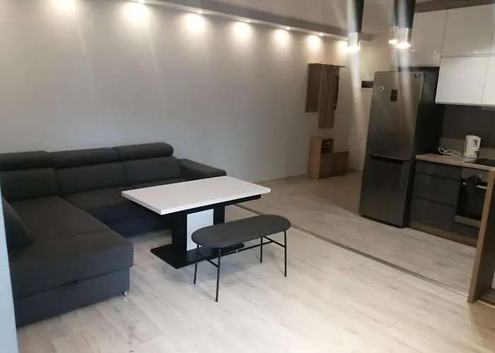 Nowoczesny Apartament Z Duzym Tarasem, 2 Pokoje