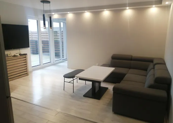 Nowoczesny Apartament Z Duzym Tarasem, 2 Pokoje